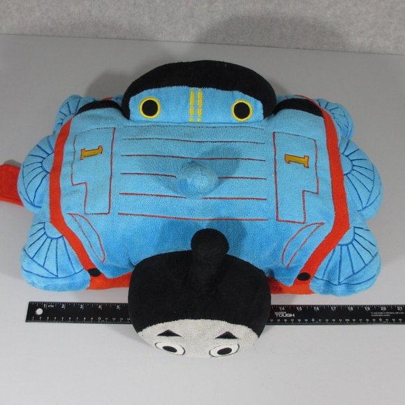 Pillow Pets Thomas the Train Plush Stuffed Animal Toy Pal Tank Engine 20 inch Lg - Picture 10 of 11